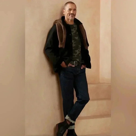 Banana Republic Factory Men Graphic T-Shirt Color Camo Size M - Picture 2 of 10